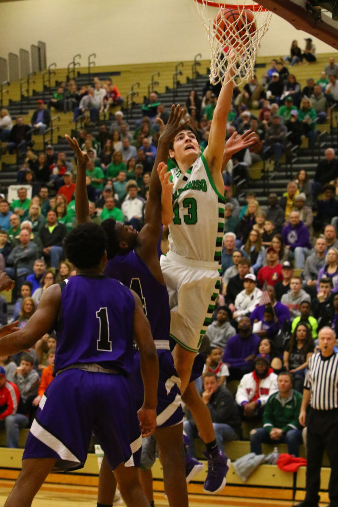 Gallery: Chesterton Sectional - Valparaiso vs. Merrillville boys basketball